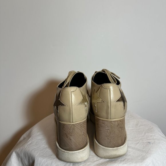 Stella McCartney elyse platforms in beige / nude - Picture 6 of 7